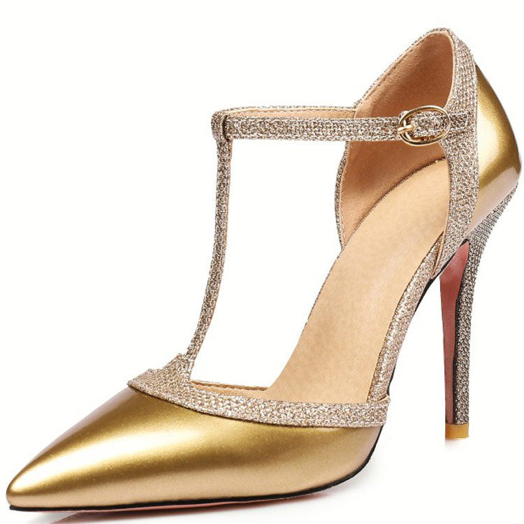 T-Strap Sandals for Women
