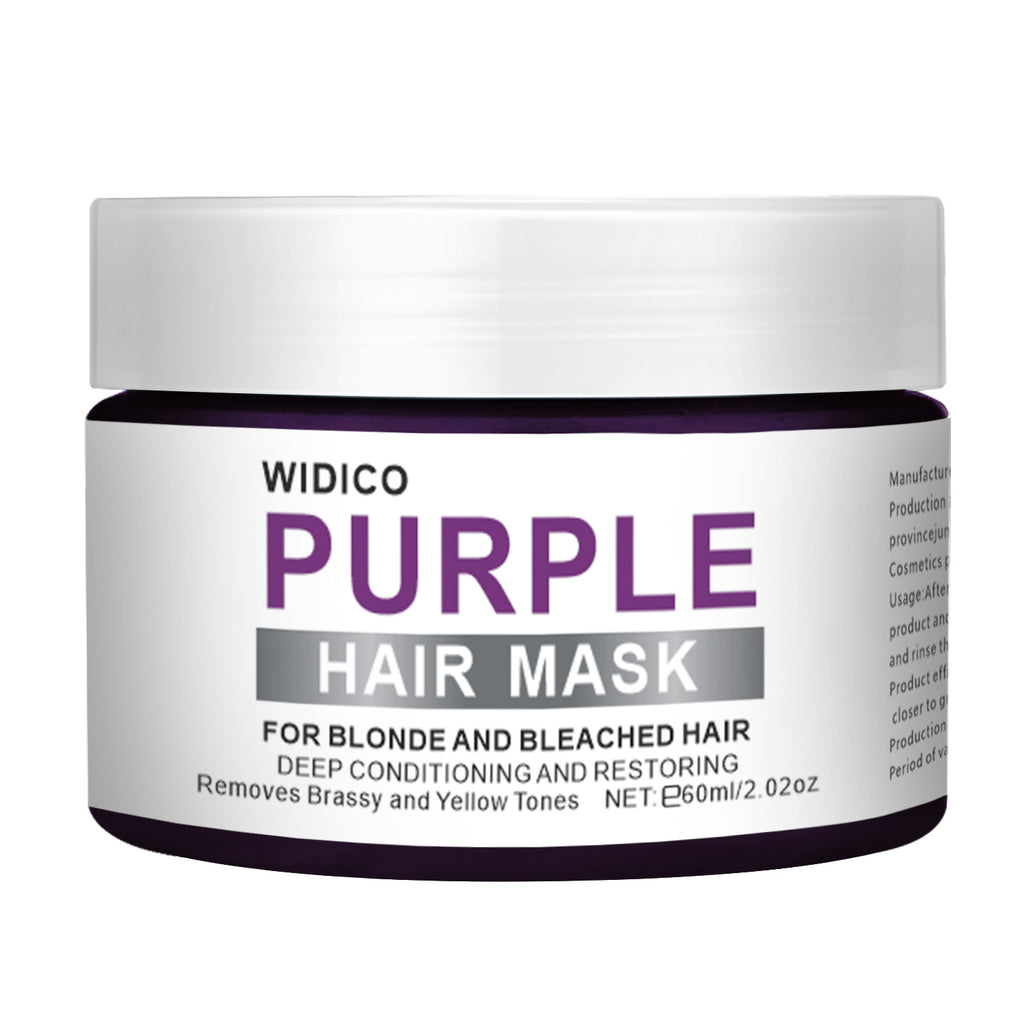 Purple Shampoo for Yellow Tone Removal – Toning & Brightening Hair Care for Blonde & Silver Hair