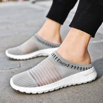 Men's Breathable Mesh Slip-On Sandals