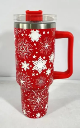 Christmas Stainless Steel Tumbler 1200ml