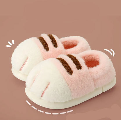 Cosy Velvet Lined Warm Slippers – Soft Indoor House Shoes