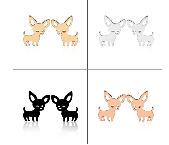 Chihuahua Necklace or Earrings