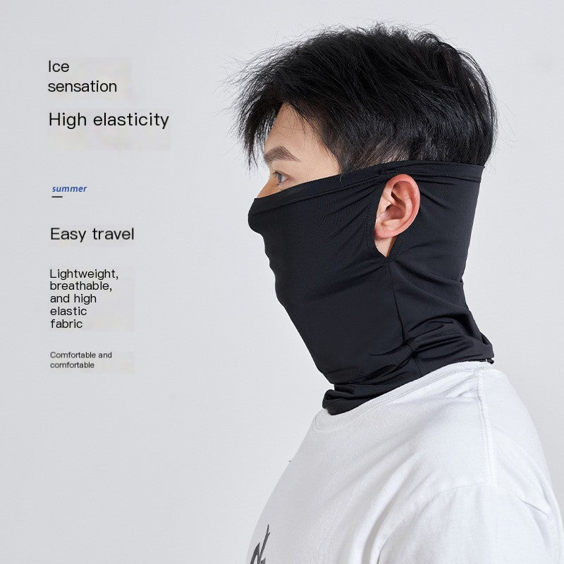 Ice Silk UV Protection Face Mask