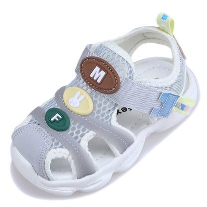 Super Light Baby Beach Sandals – Closed Toe Soft Sole