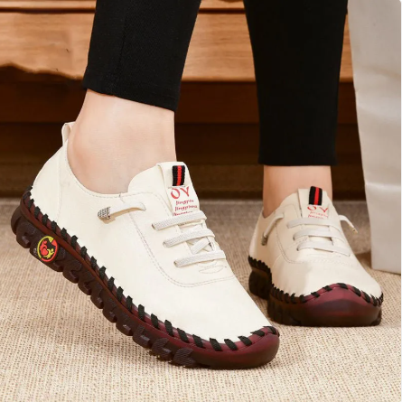Women's Leather Handmade Shoes – Flat, EU 35–43, 5 Colours