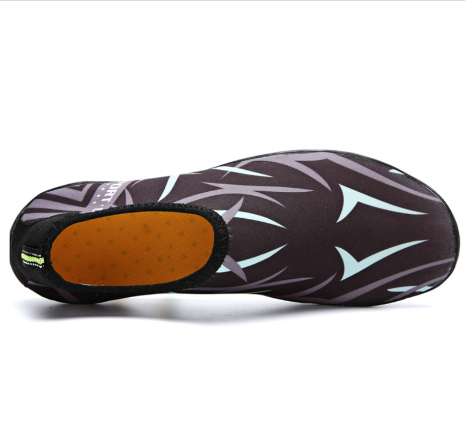 Unisex-Badeschuhe mit rutschfester Gummisohle