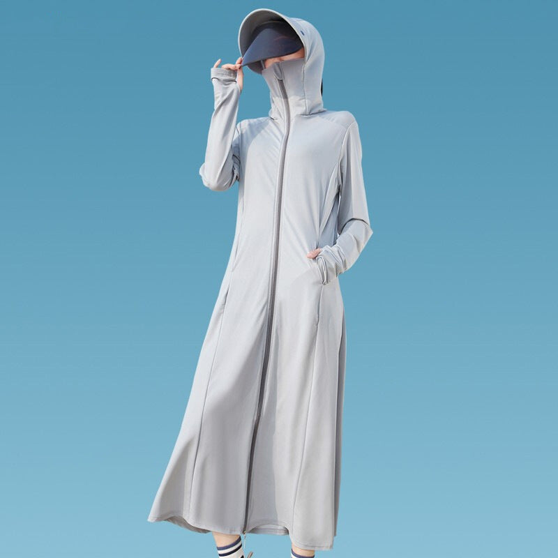 Women's Long UV Protection Sun Jacket