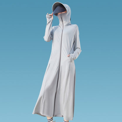 Women's Long UV Protection Sun Jacket
