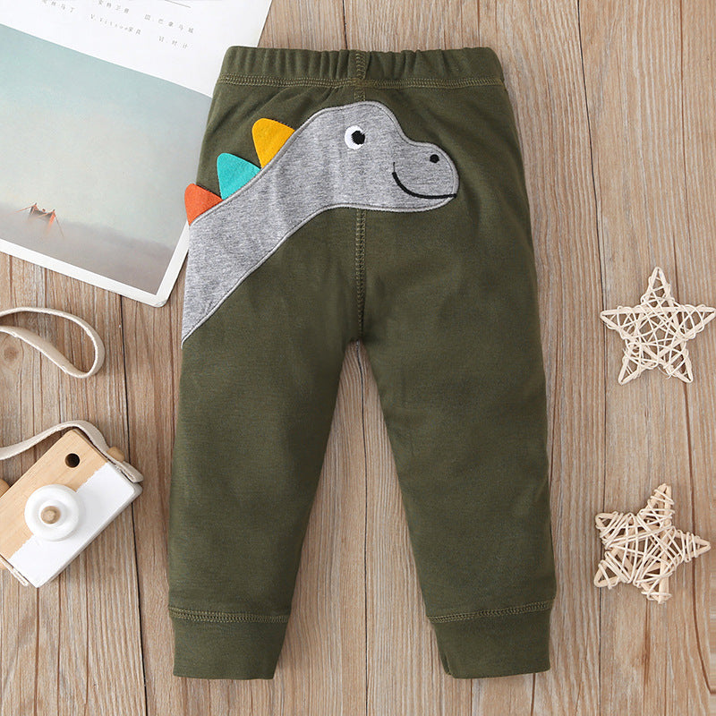 Baby Boys’ Animal Print Bodysuit Set, 3 Pieces