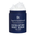 Dr. Wellness Men's Exfoliating Body Scrub – Sage & Sandalwood, 23oz