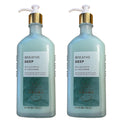 Bath & Body Works Breathe Deep Eucalyptus Lavender Body Lotion – Aromatherapy Gift Set of 2 (6.5oz Each)