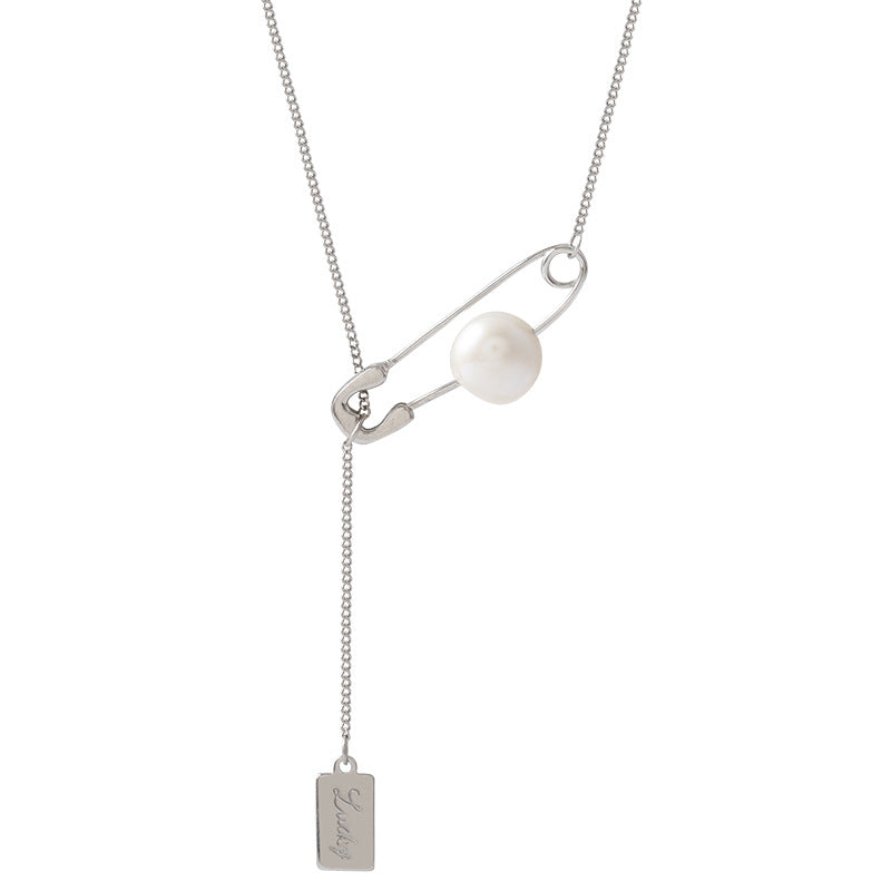 S925 Silver Pearl Choker Necklace