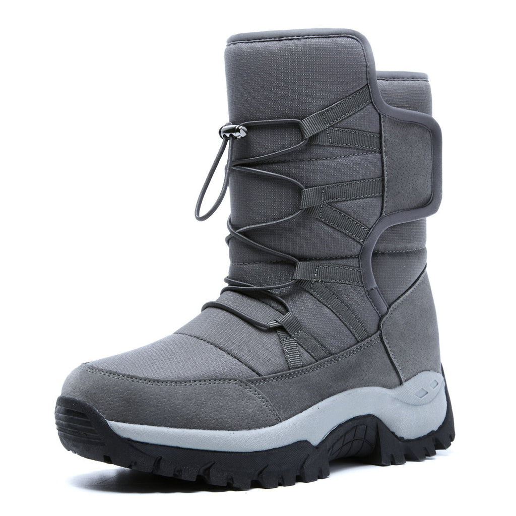 Herren Übergröße Winter-Schneestiefel | Wasserdichte Outdoor-Stiefel