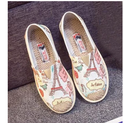 Damen Canvas-Slipper – Bequeme und stützende Alltagsschuhe
