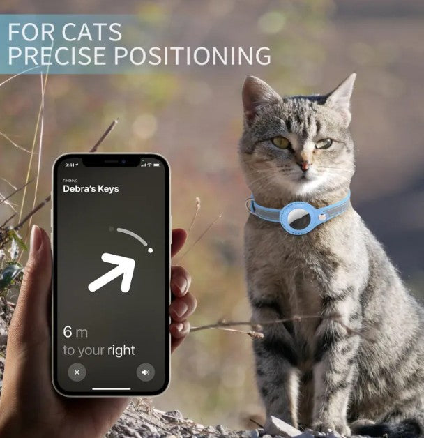 Schutzhülle für Tracker am Haustierhalsband | GPS-Tag-Halterung für Hunde & Katzen