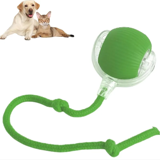 Smart Rolling Pet Ball | Interactive Cat & Dog Toy