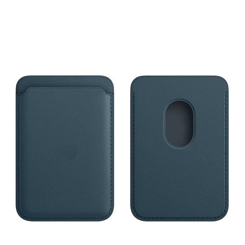 Magnetic Leather Card Holder