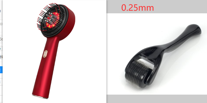 Electric Scalp Massage Hair Comb – Red Light Therapy, Anti-Frizz & Hair Growth
