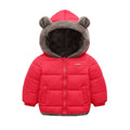 Kids' Hooded Fleece Winter Jacket