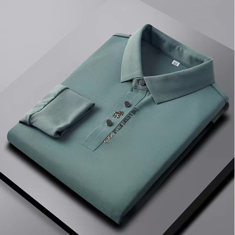 Polo respirant pour homme – Léger en nylon manches courtes et longues | M–4XL