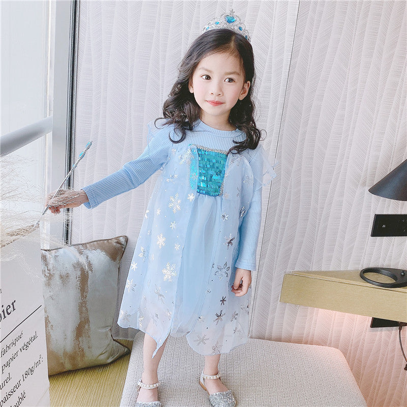 Kinder-Sommer-Outfit aus 100 % Baumwolle | Fisch-Print | Rosa & Blau | 90–160 cm