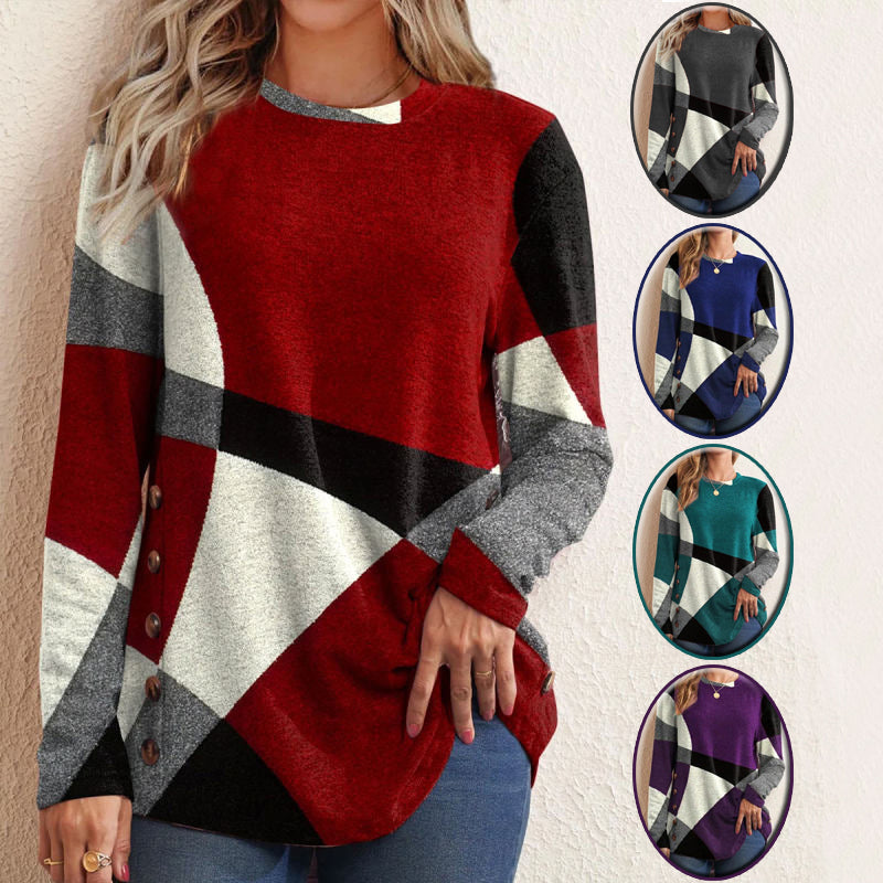 Vintage Spring Loose Basic T-Shirt