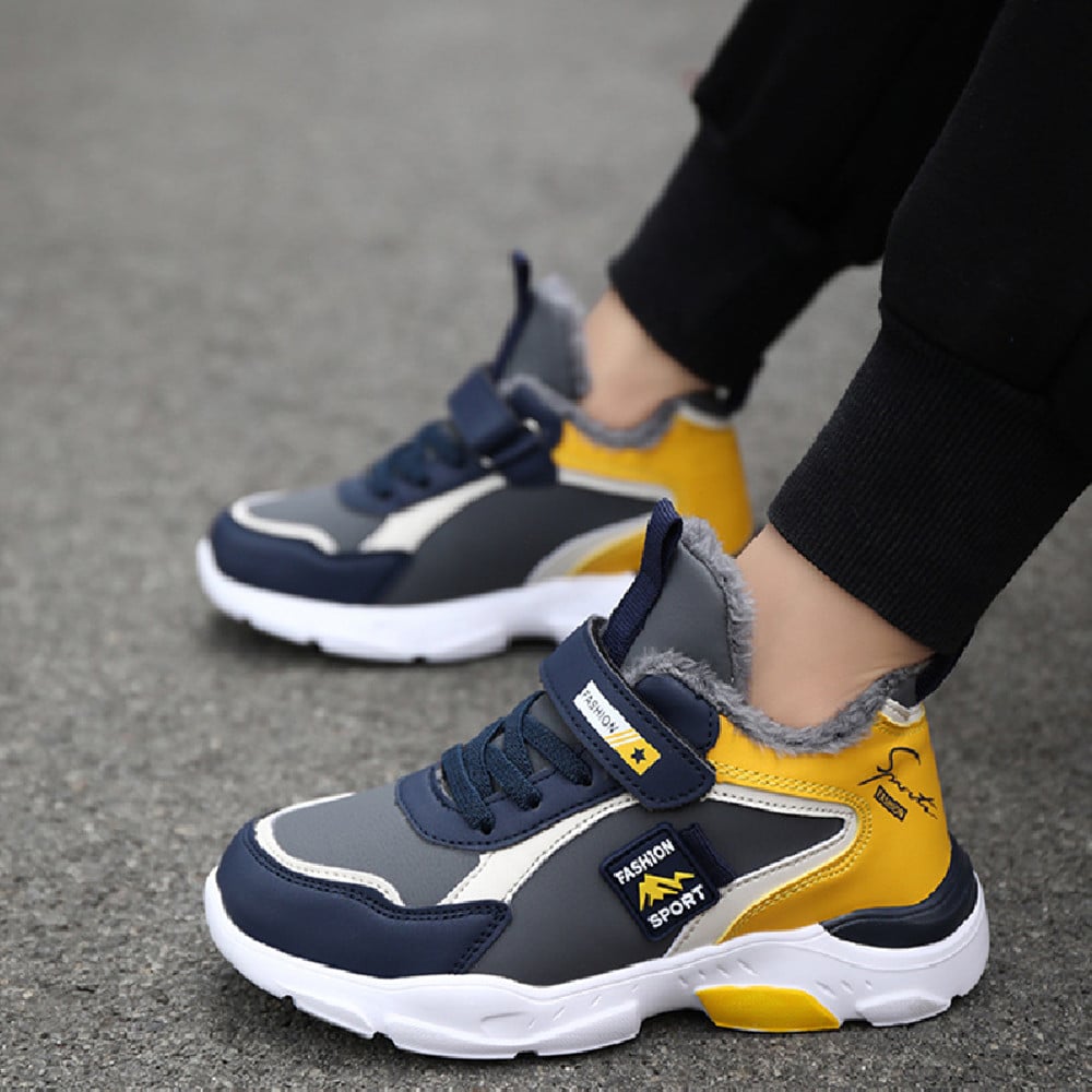 Kids' Fleece-Lined Winter Trainers