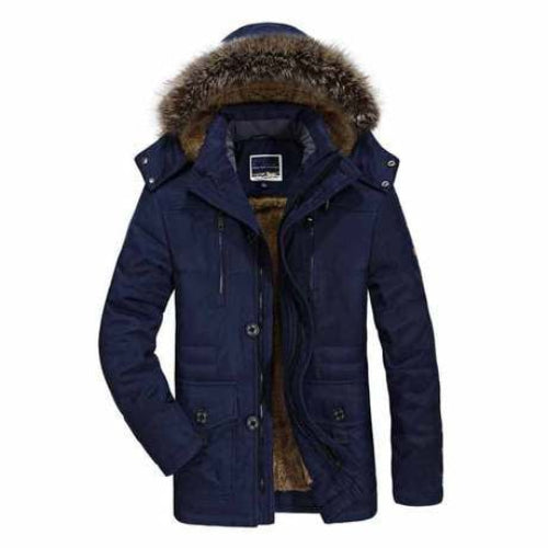 Grande veste chaude en coton pour hommes et femmes | Tailles plus L–7XL