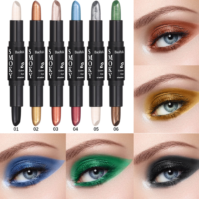 Dual-Ended Concealer & Highlighter Makeup Stick – Flawless Cover & Glow