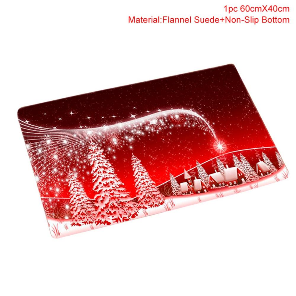 Christmas Bathroom Set – Shower Curtain, Toilet Cover & Bath Mat