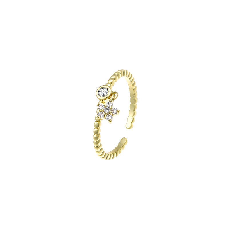 14K Gold-Plated Statement Ring