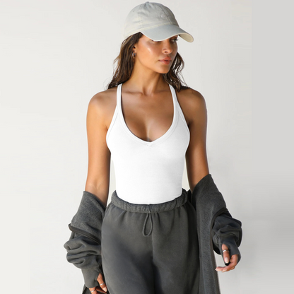 Women's Slim Knitted Vest Top