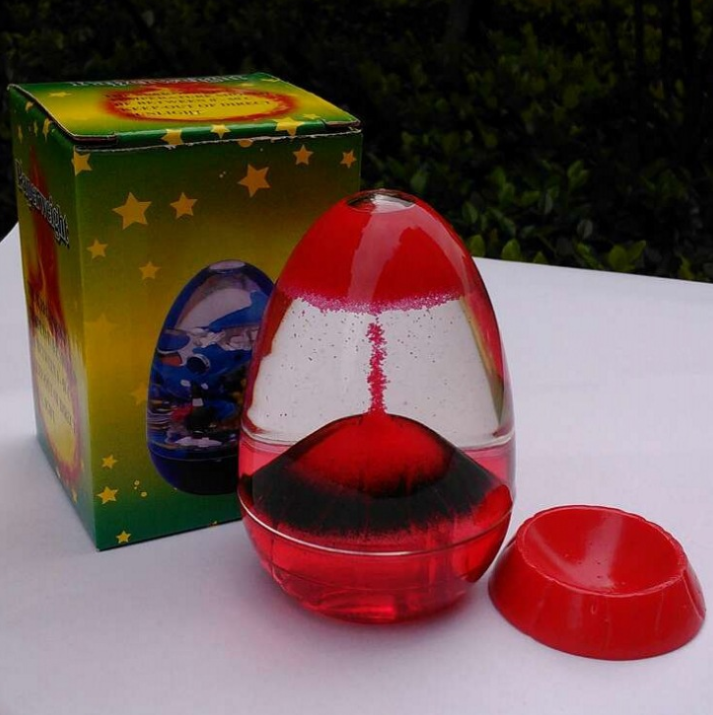 Volcano Egg Oil Hourglass - Mesmerising Home Decor & Gift