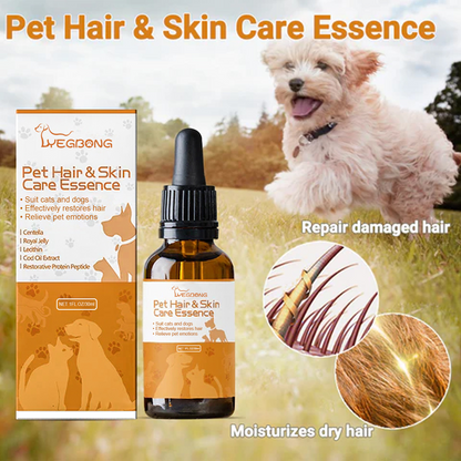 Pet Hair & Skin Care Essence – Nourishing Treatment for Animals