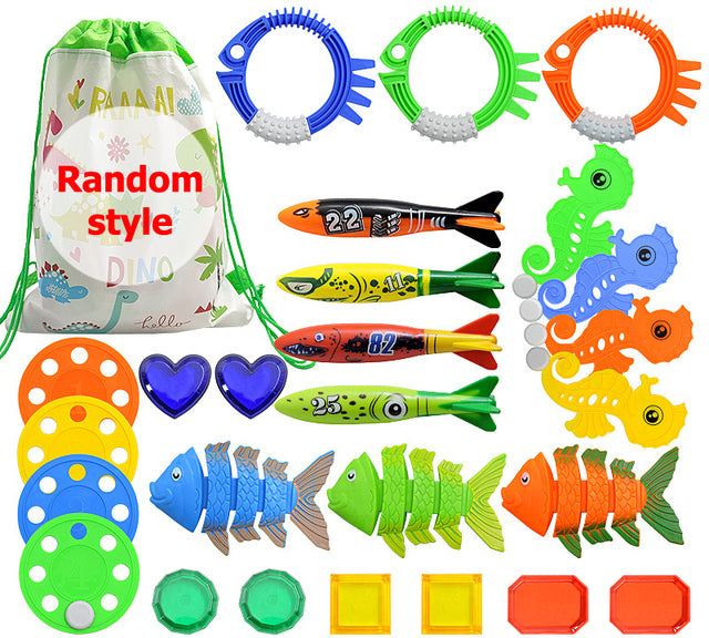 Summer Pool Diving Toys for Kids – Underwater Gem Set