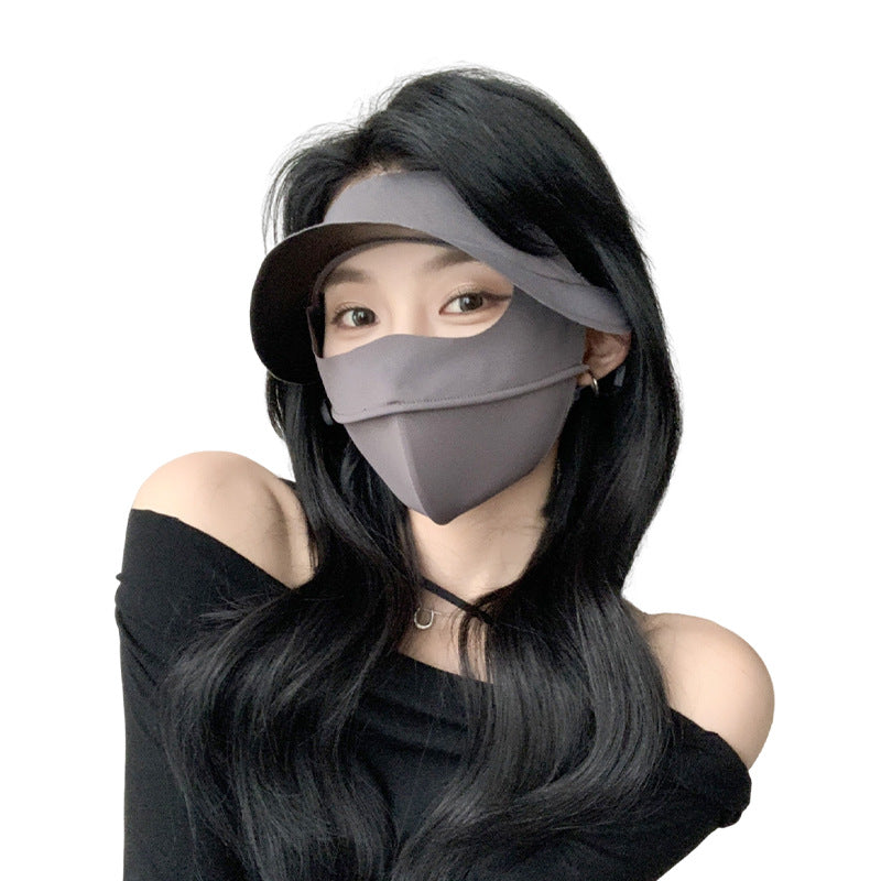 Leichte Gesichtsmaske für Damen mit UV-Schutz