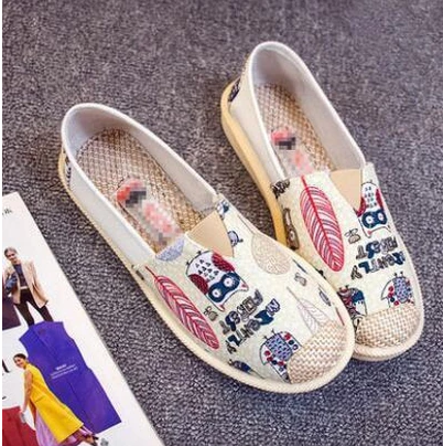 Flat Canvas Shoes for Pregnant Women