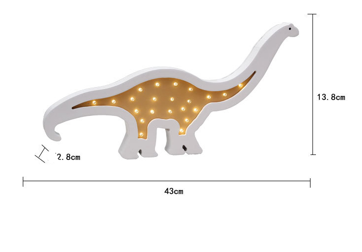 LED-Nachtlicht Giraffenpuppe für Kinderzimmer-Dekoration