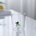 3D-Tier-Glastasse | 300ml Süße Bauernhof-Tierm-Tasse