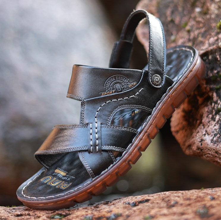 Men’s Leather Beach Sandals