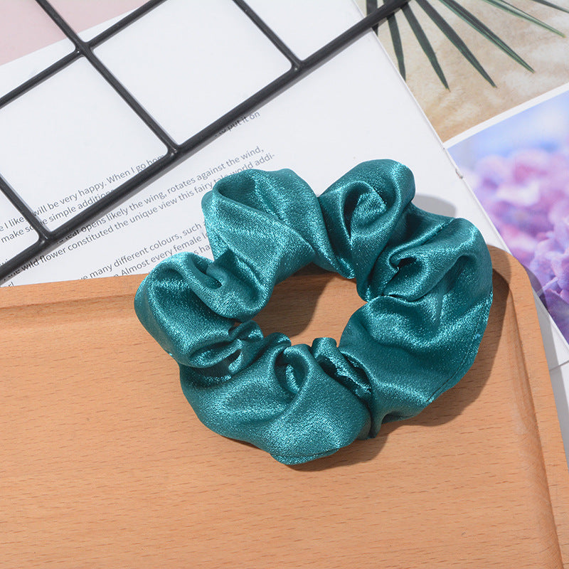 Crystal Satin Hair Ties for Women – 11 Colours