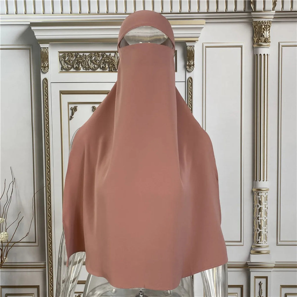 Damen Schleier Uni | Eleganter bescheidener Kopfschmuck