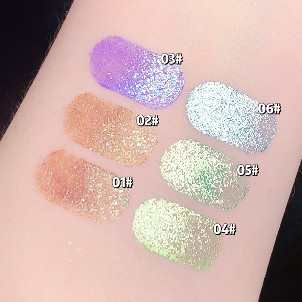Shiny Chameleon Glitter Eyeliner Pencil – Waterproof & Long-Lasting