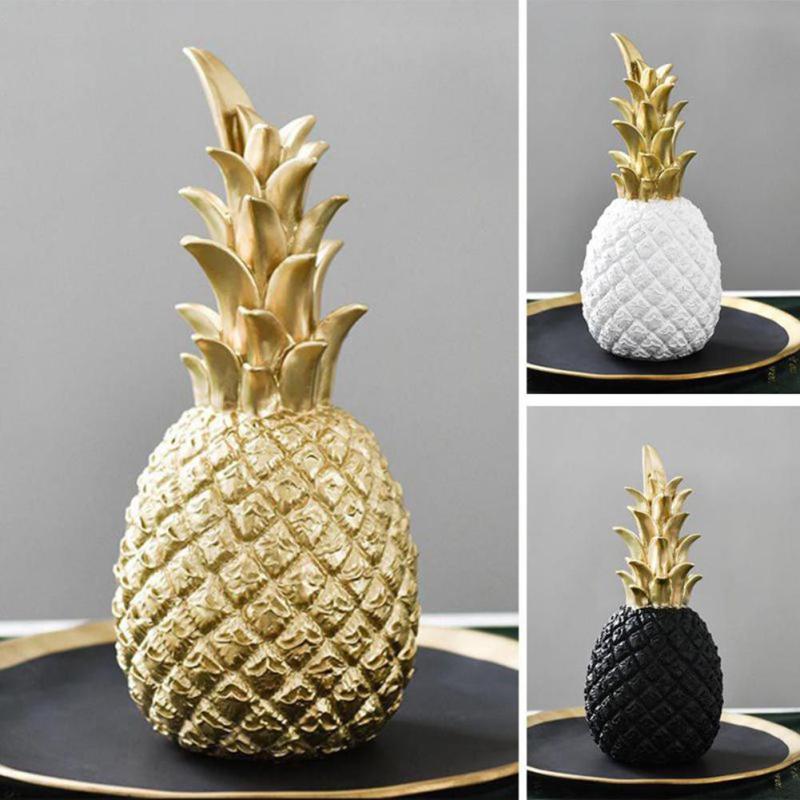 Pineapple Resin Ornament – Gold, White or Black