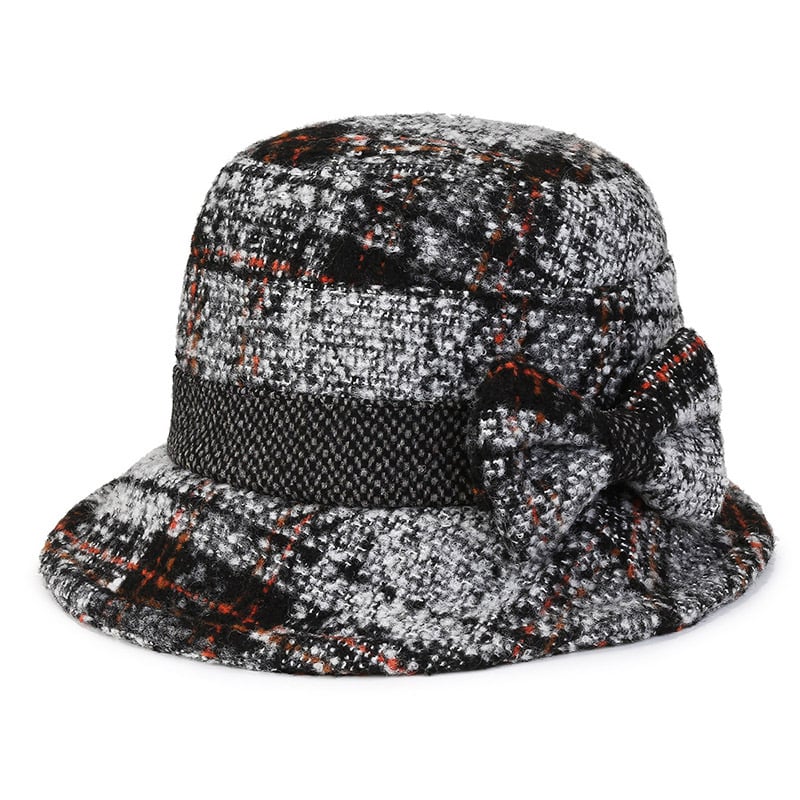 Women's Tweed Bucket Hat