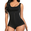 Seamless Hip Lifting Body Shaper Tights with Zipper