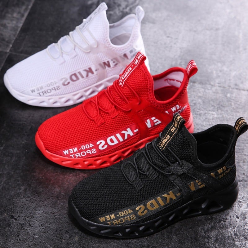 Kids' Lightweight Mesh Trainers