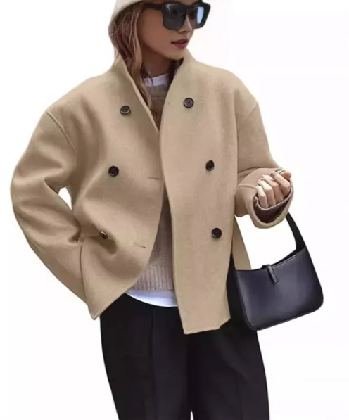 Women's Button Winter Coat