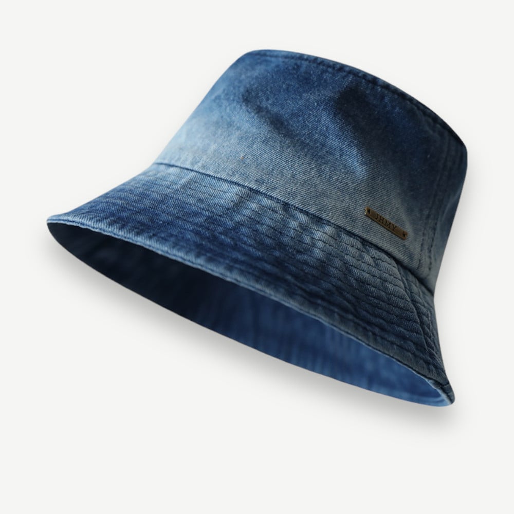 Bob délavé | Mélange de coton tie-dye | Protection solaire