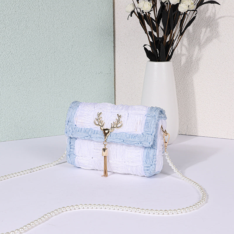 Women's Cotton Bag with Magnetic Closure